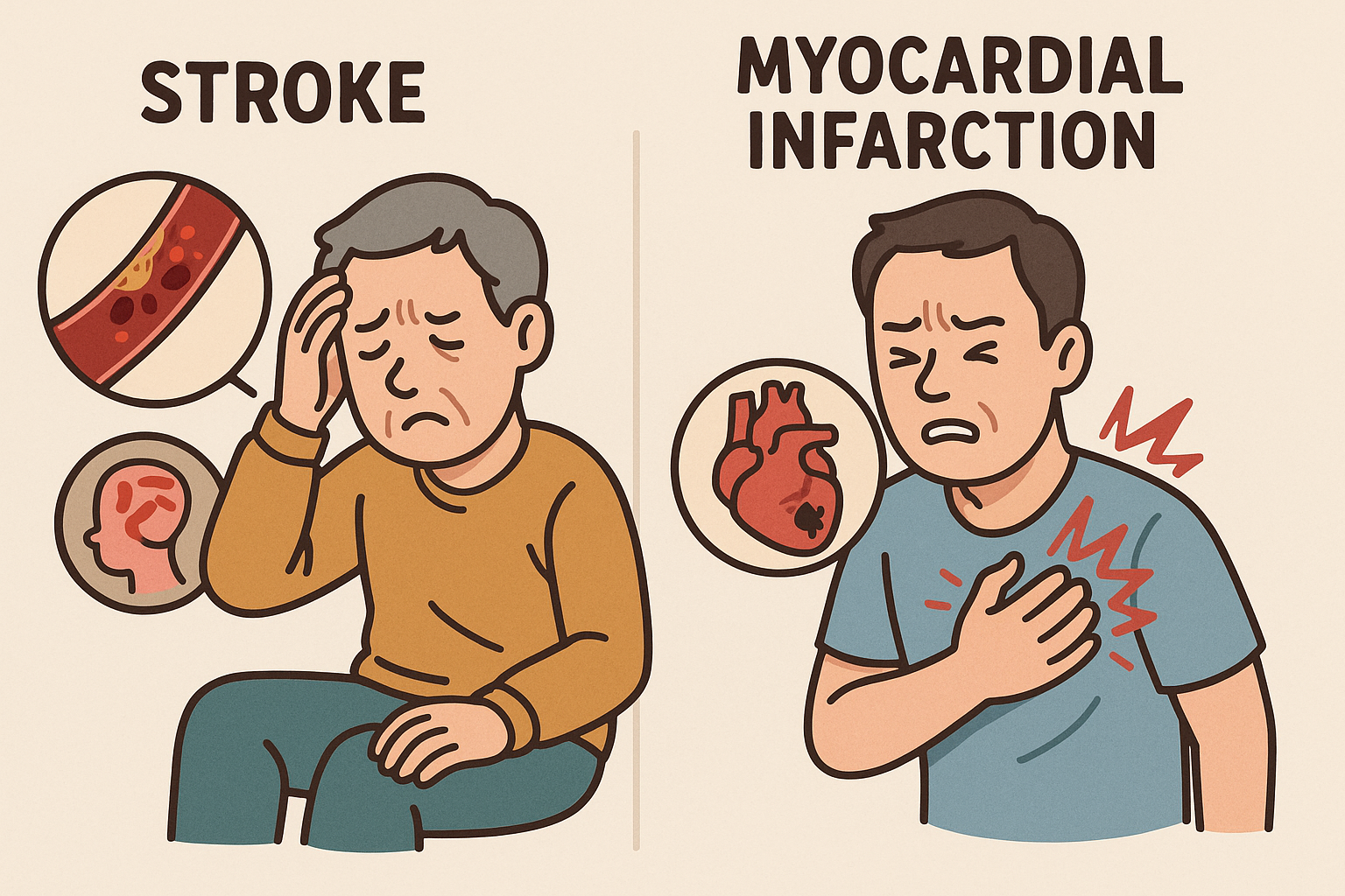 คอเลสเตอรอล สูง stroke MI