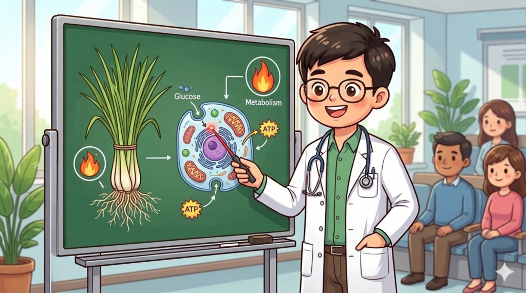 ตะไคร้มีฤทธิ์ทางชีวภาพหลายด้าน